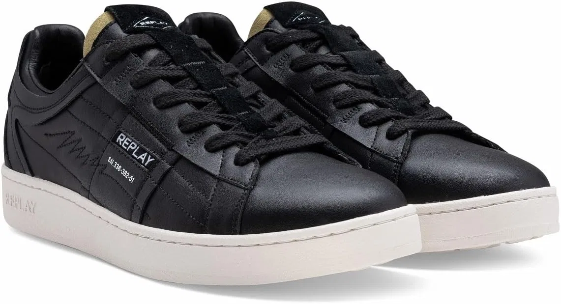 Кроссовки Replay Herren Smash Lay NewSneaker, 003 Black