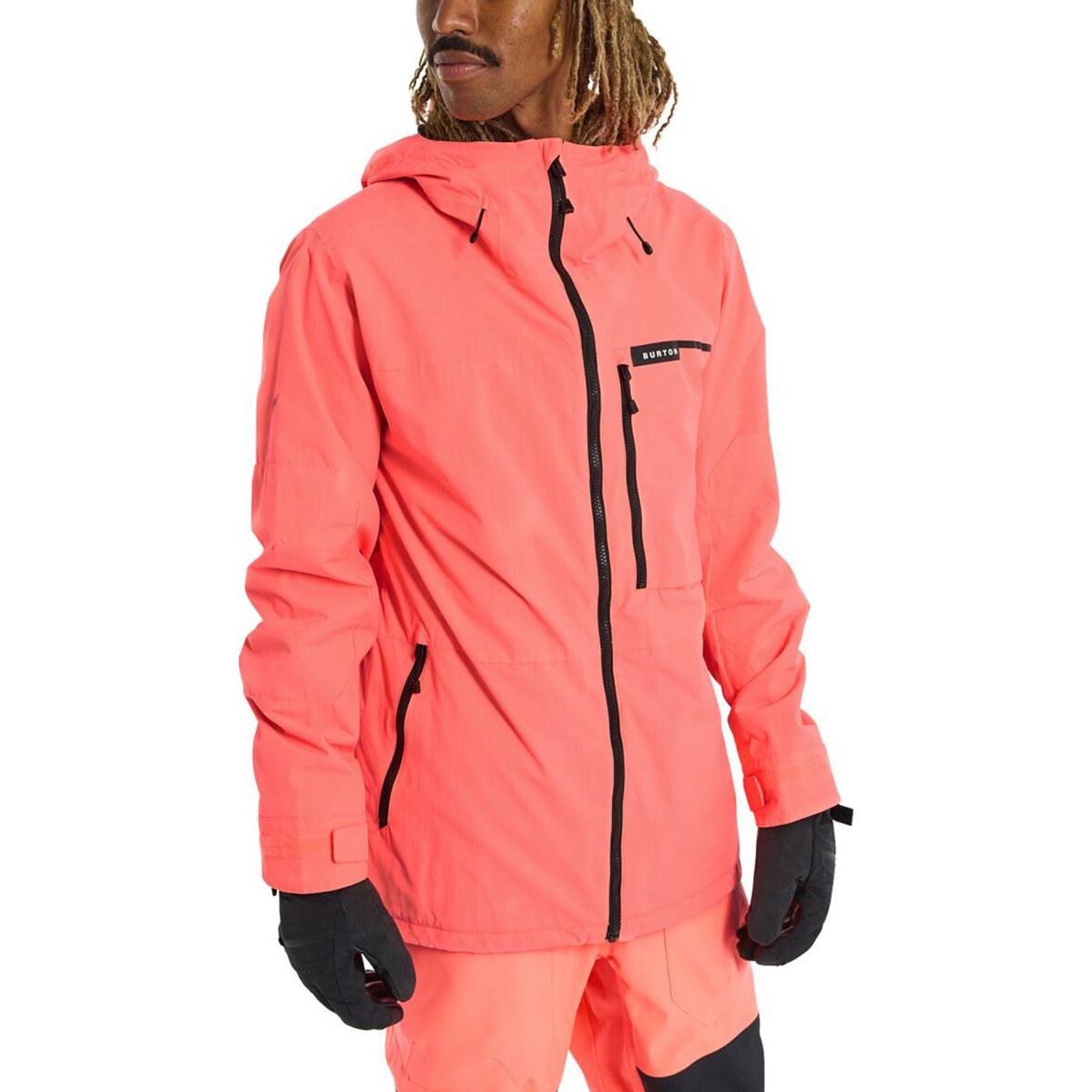 PEASY 2L Верхняя лыжная одежда мужская BURTON, 01001 Чистый черный — фото 3