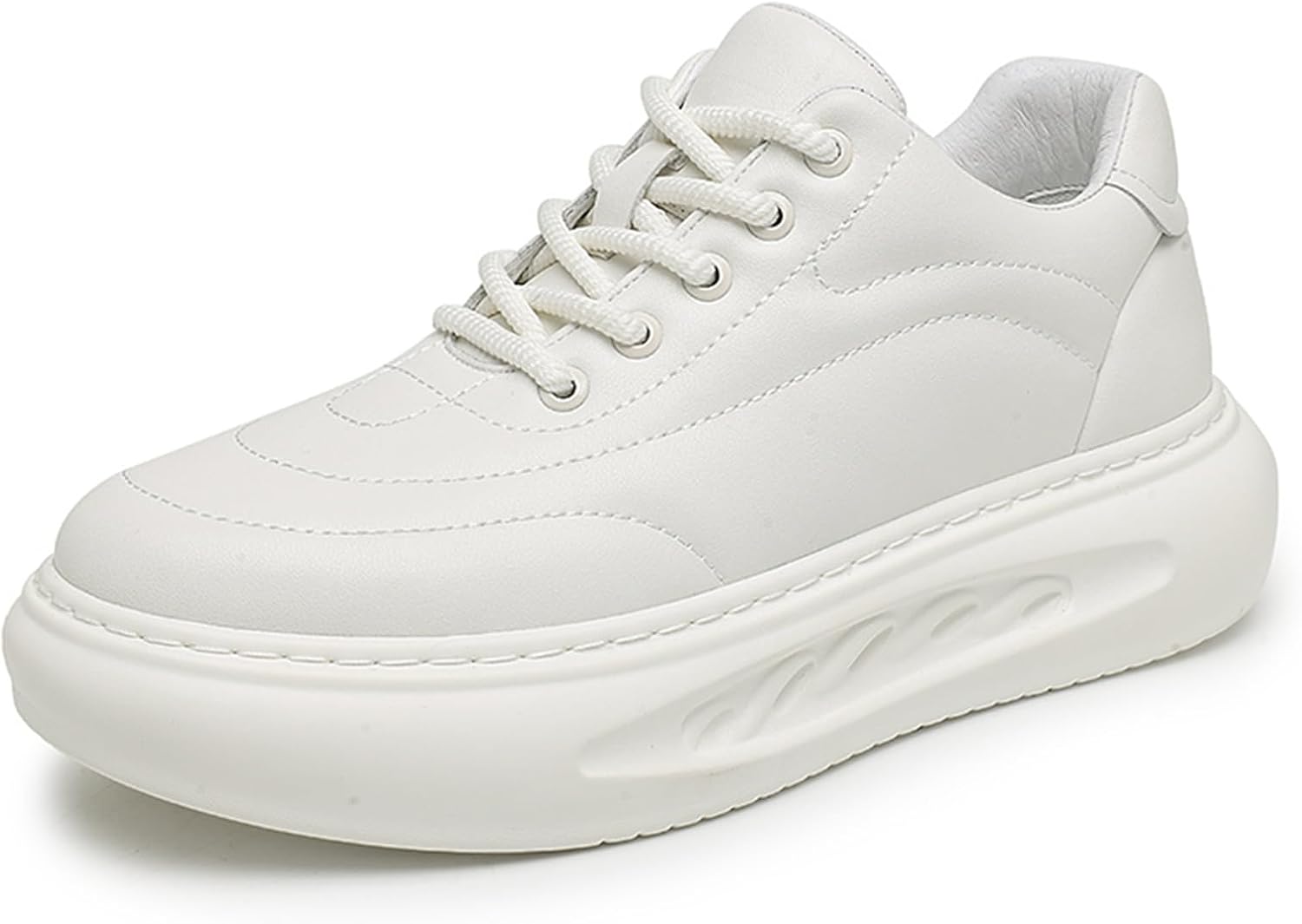 

Мужские модные кроссовки Классические повседневные туфли Стильные мягкие удобные кроссовки для ходьбы Abborora, белый