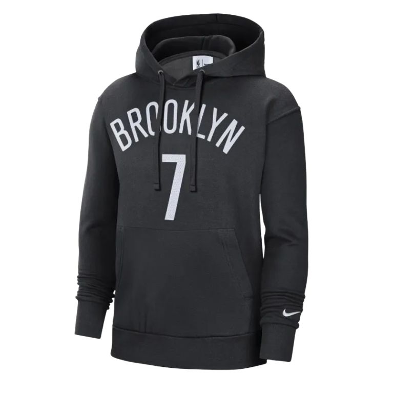 Толстовка с капюшоном из флиса NBA Brooklyn Nets Kyrie Irving Nike, черный — фото 3