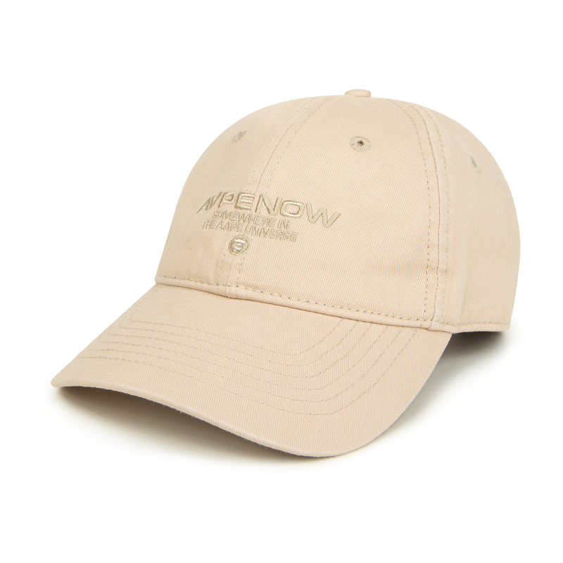 

Aape Хлопковая бейсболка унисекс, Light Beige BGE