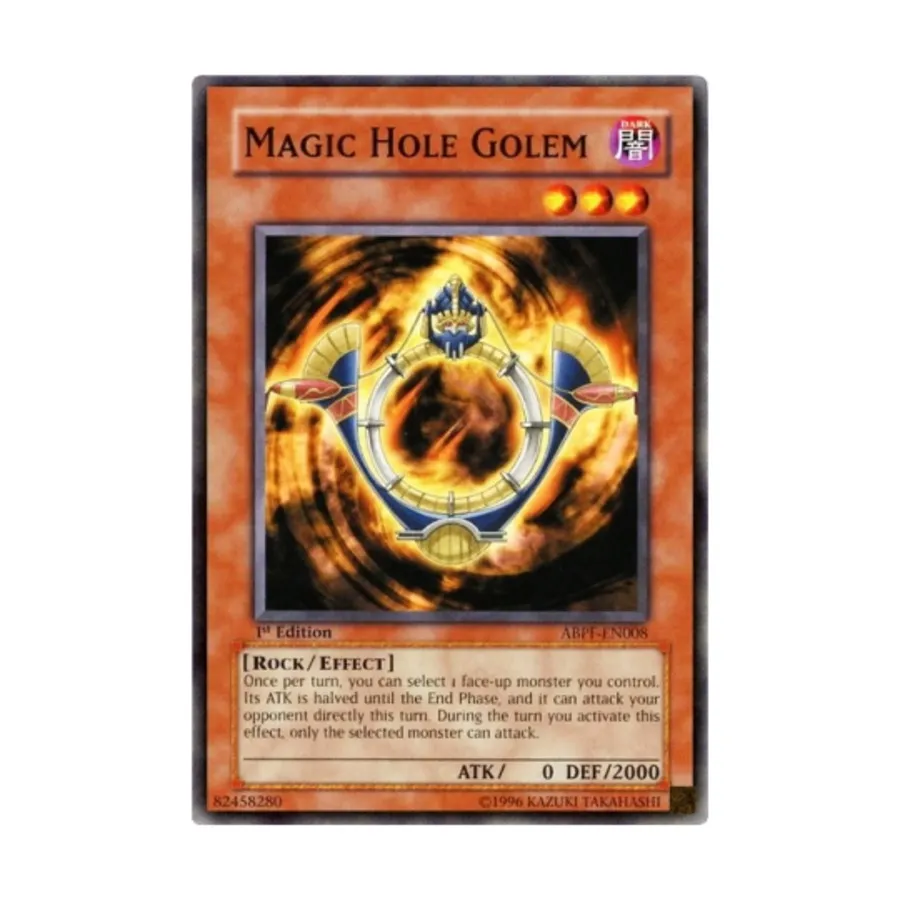 

CCG Голем Волшебной Дыры (Обычный), Yu-Gi-Oh - Absolute Powerforce - Singles