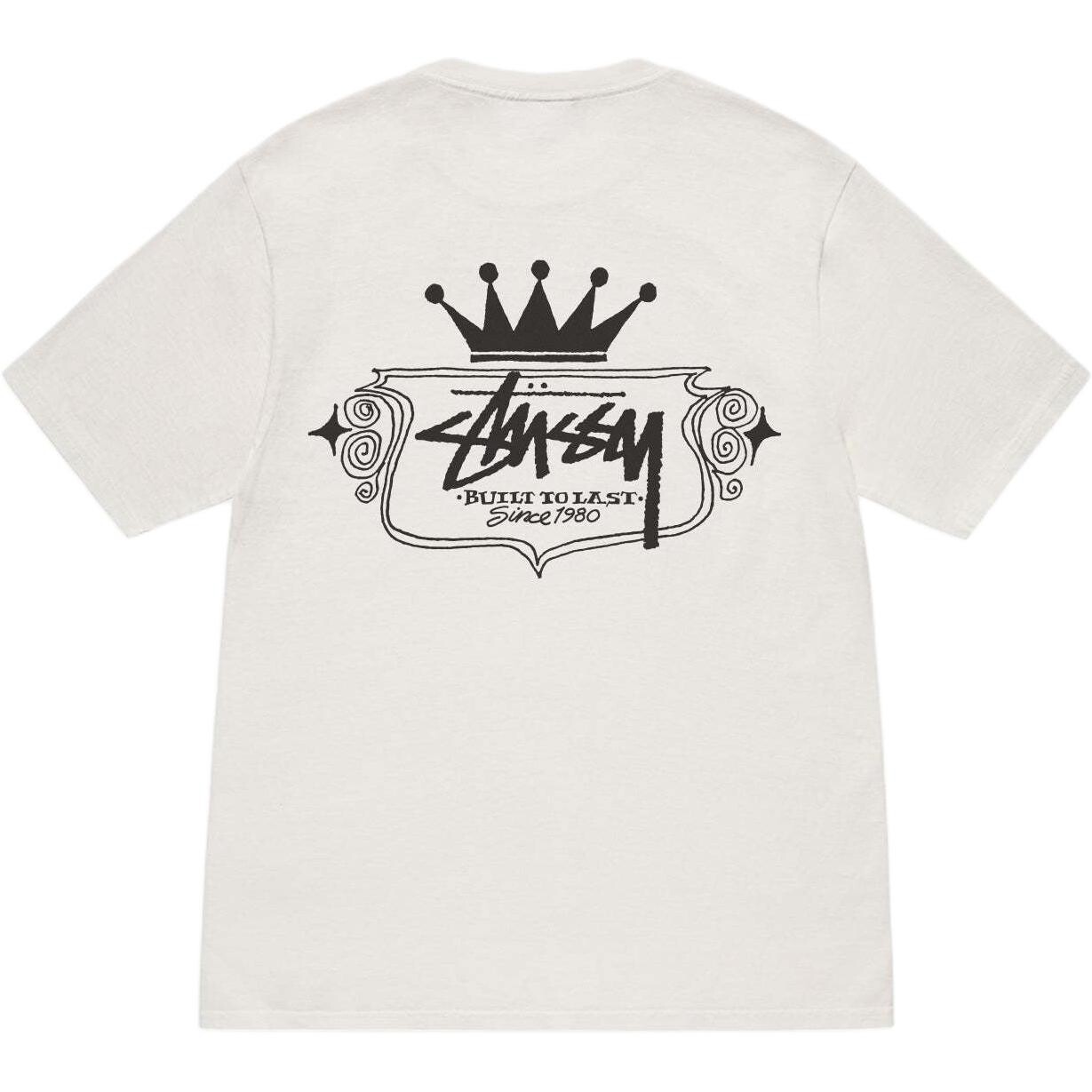 Футболка летней коллекции 2024 года унисекс Stussy, коричневый — фото 3
