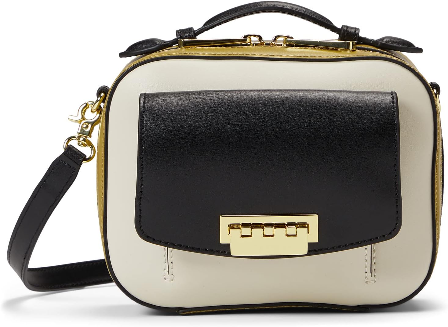 

Сумка кросс-боди ZAC Zac Posen Earthette Small Box Crossbody - Color-Block, хаки