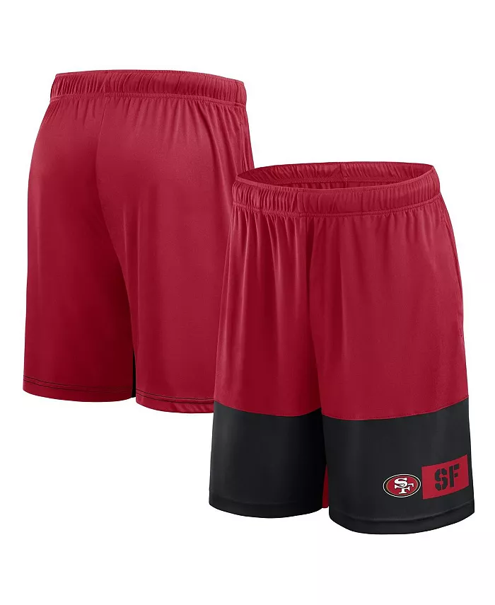 

Мужские шорты Scarlet San Francisco 49ers Best of the Best Logo Athletic