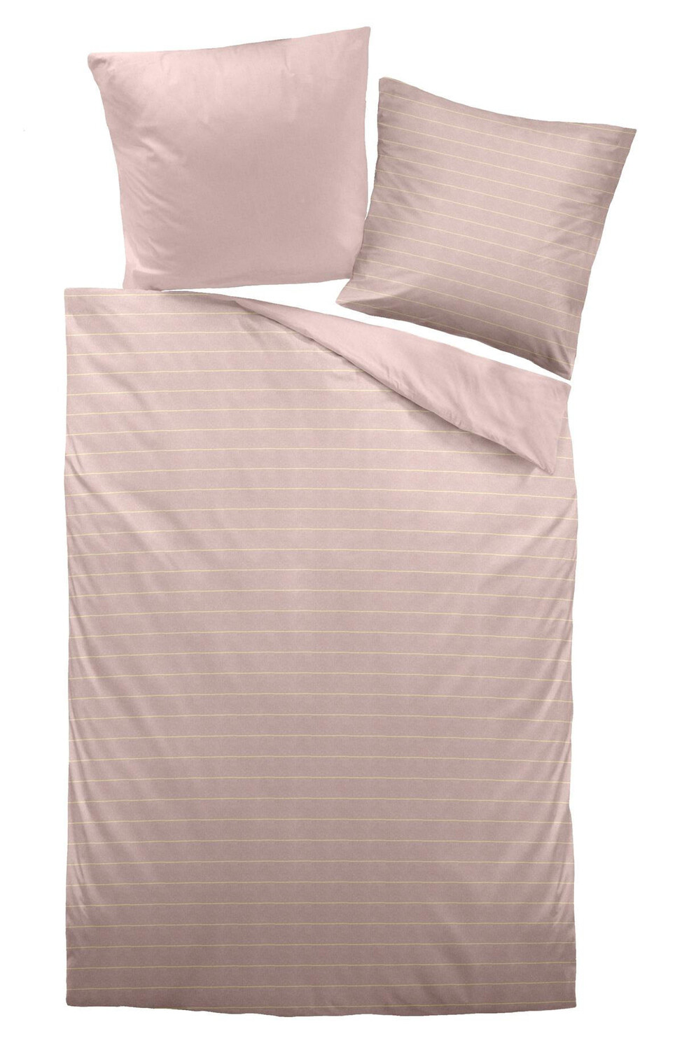 

Двустороннее постельное белье Carpe Sonno, 135x200 см, розовое золото
