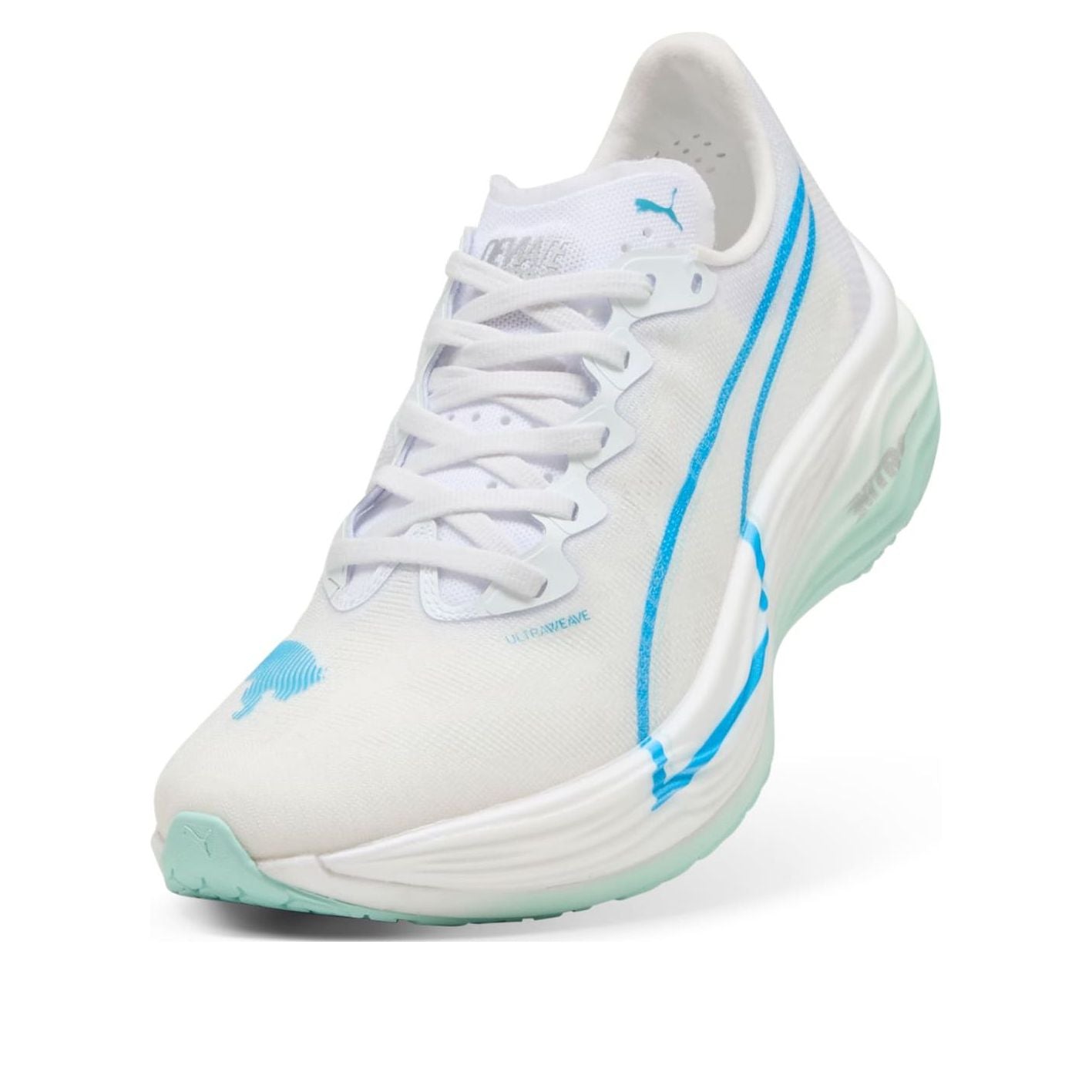 Кроссовки (WMNS) PUMA Deviate Nitro 3 'White Blue' — фото 3