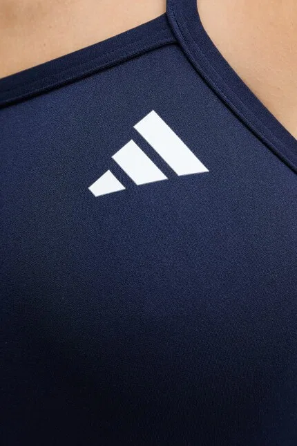 Купальник слитный быстросохнущий Adidas Performance, синий — фото 4