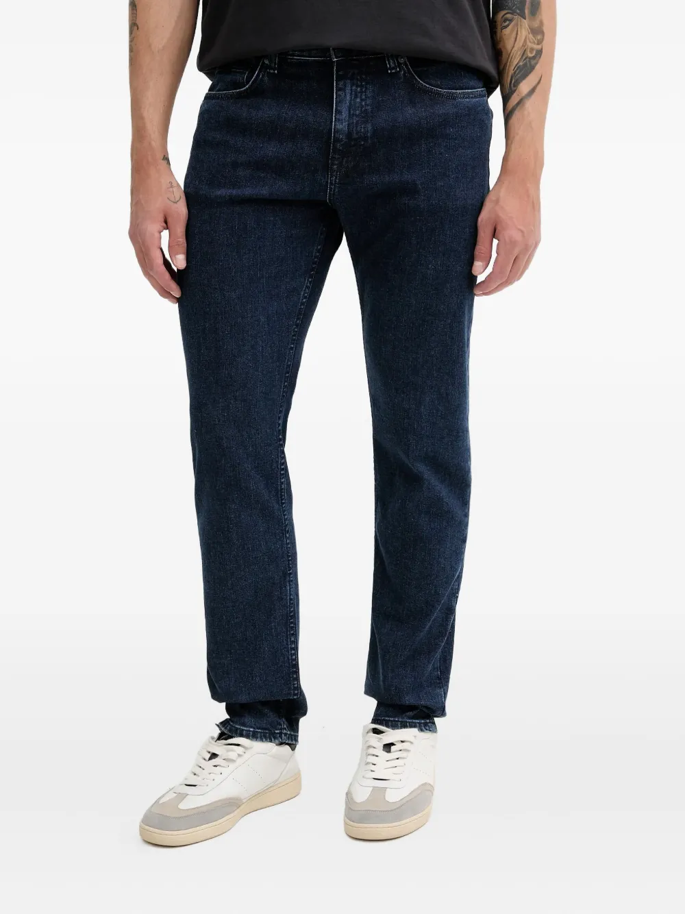 

Узкие джинсы BOSS, синий