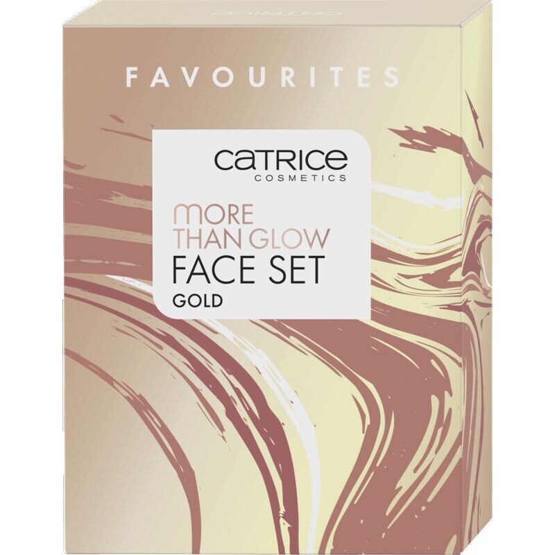 

Набор для лица More Than Glow, золотой Catrice, 1 шт.