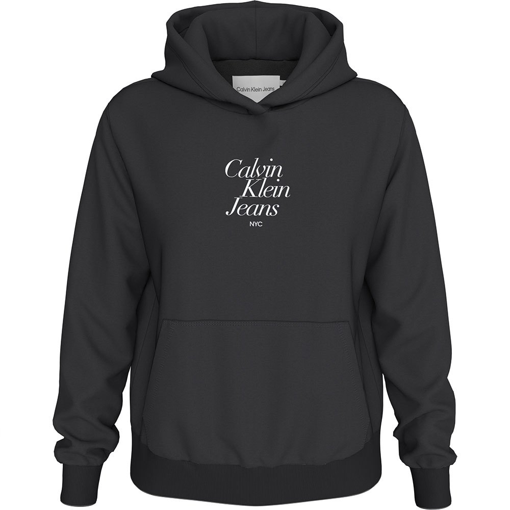 

Худи Calvin Klein Jeans Font Graphic, черный