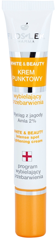 

White & beauty местный продукт для коррекции пигментных пятен Floslek Pharma, 20 мл