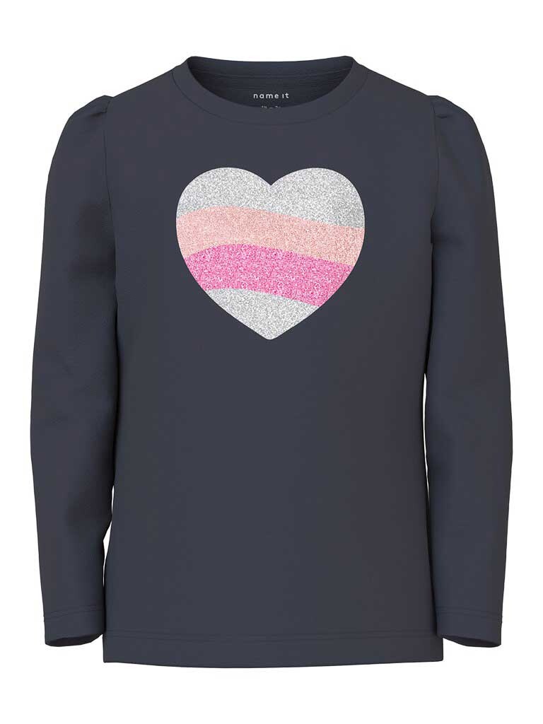 

Блуза Name It NMFNIPASTAR LS TOP, серый