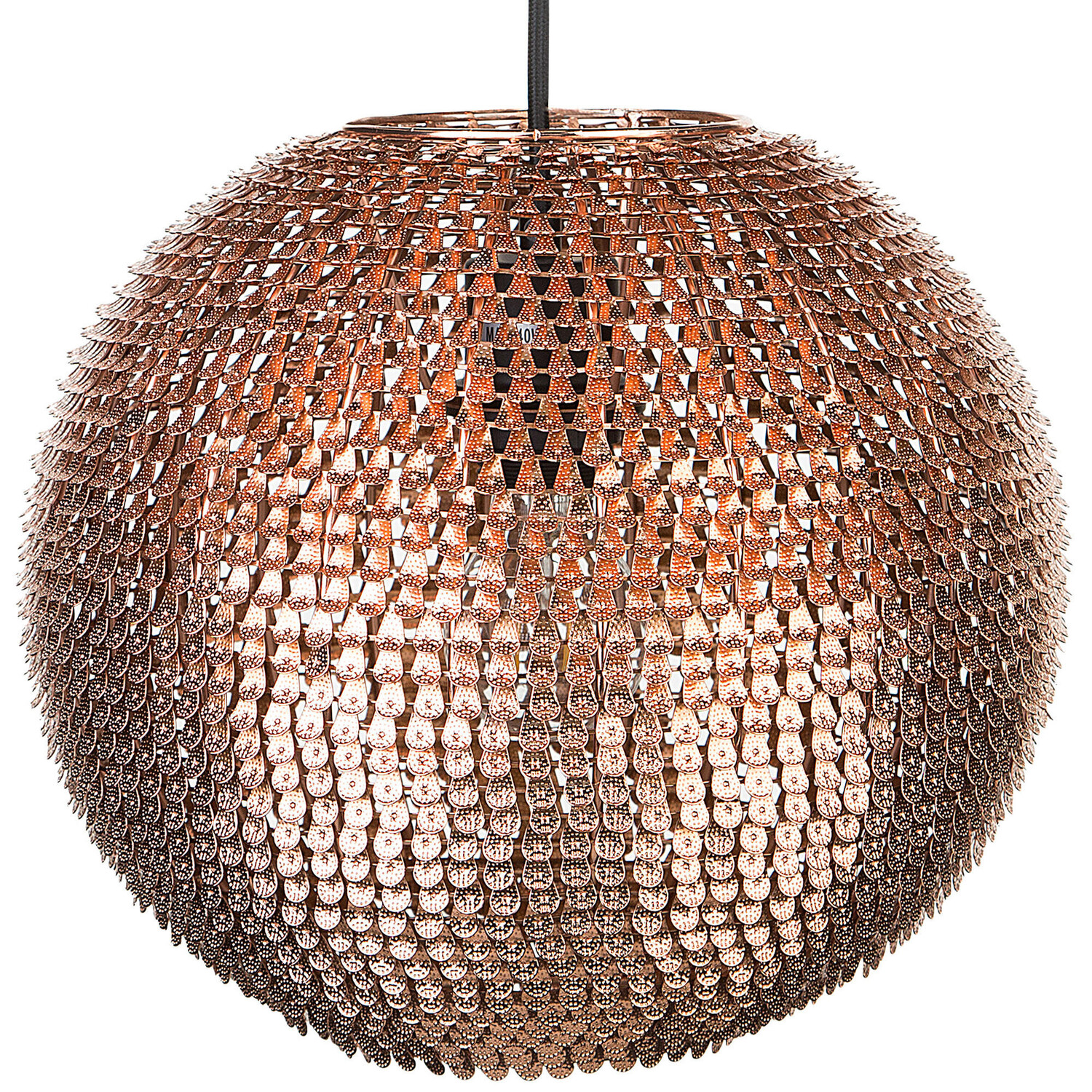 

Подвесной светильник Beliani, 30x30x142 см, медный