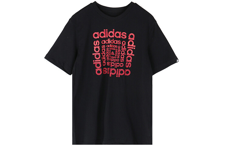 

Футболка мужская черная Adidas, черный