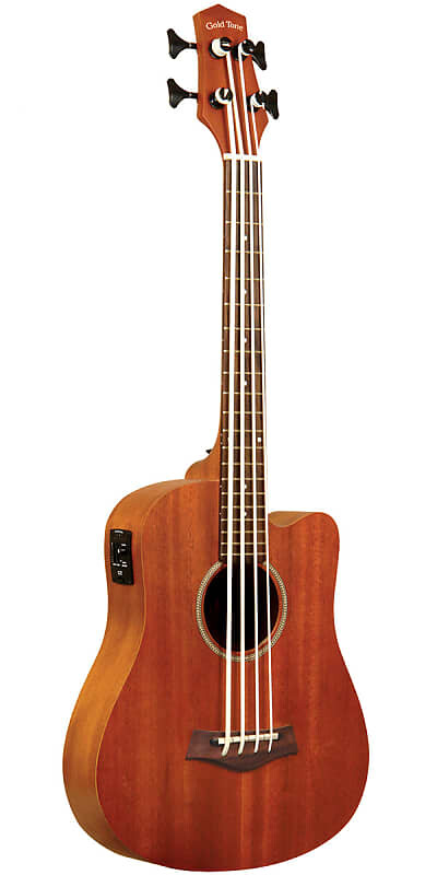 

Басс гитара Gold Tone M-Bass Mahogany Top 23-Inch Scale 4-String Acoustic-Electric MicroBass w/Gig Bag