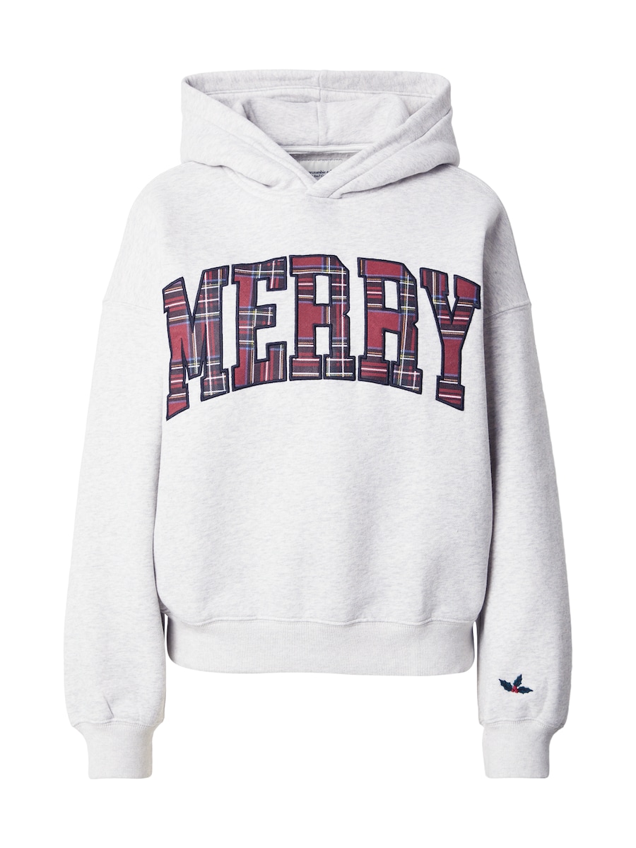 

Толстовка Abercrombie & Fitch, светло-серый