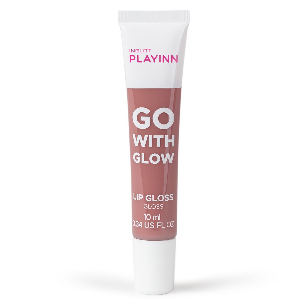 

Блеск для губ playinn go with glow lip gloss Inglot, цвет nr. 23 go with pink, 10 мл