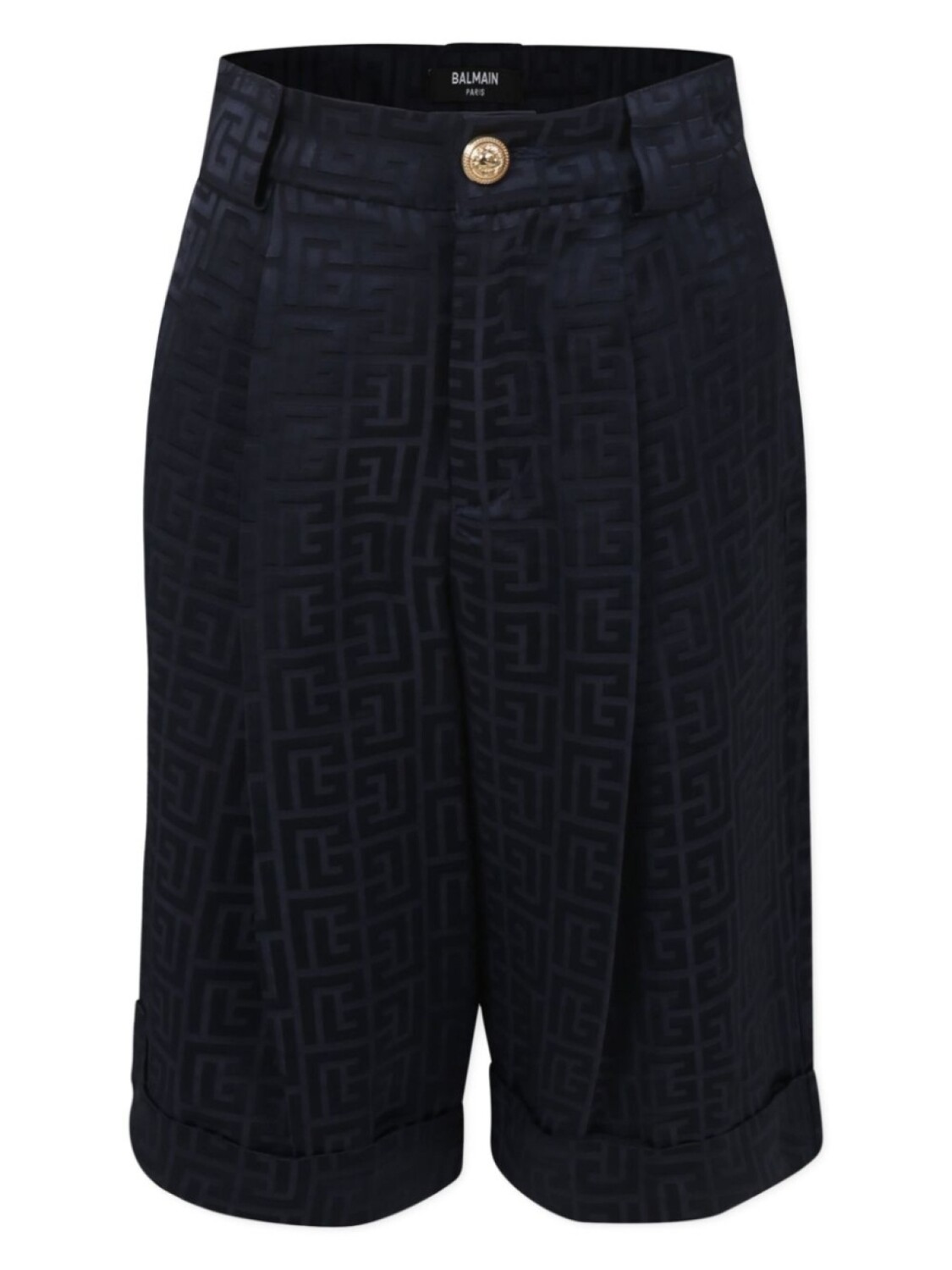 

Детские шорты Balmain Labyrinth Balmain Kids, синий