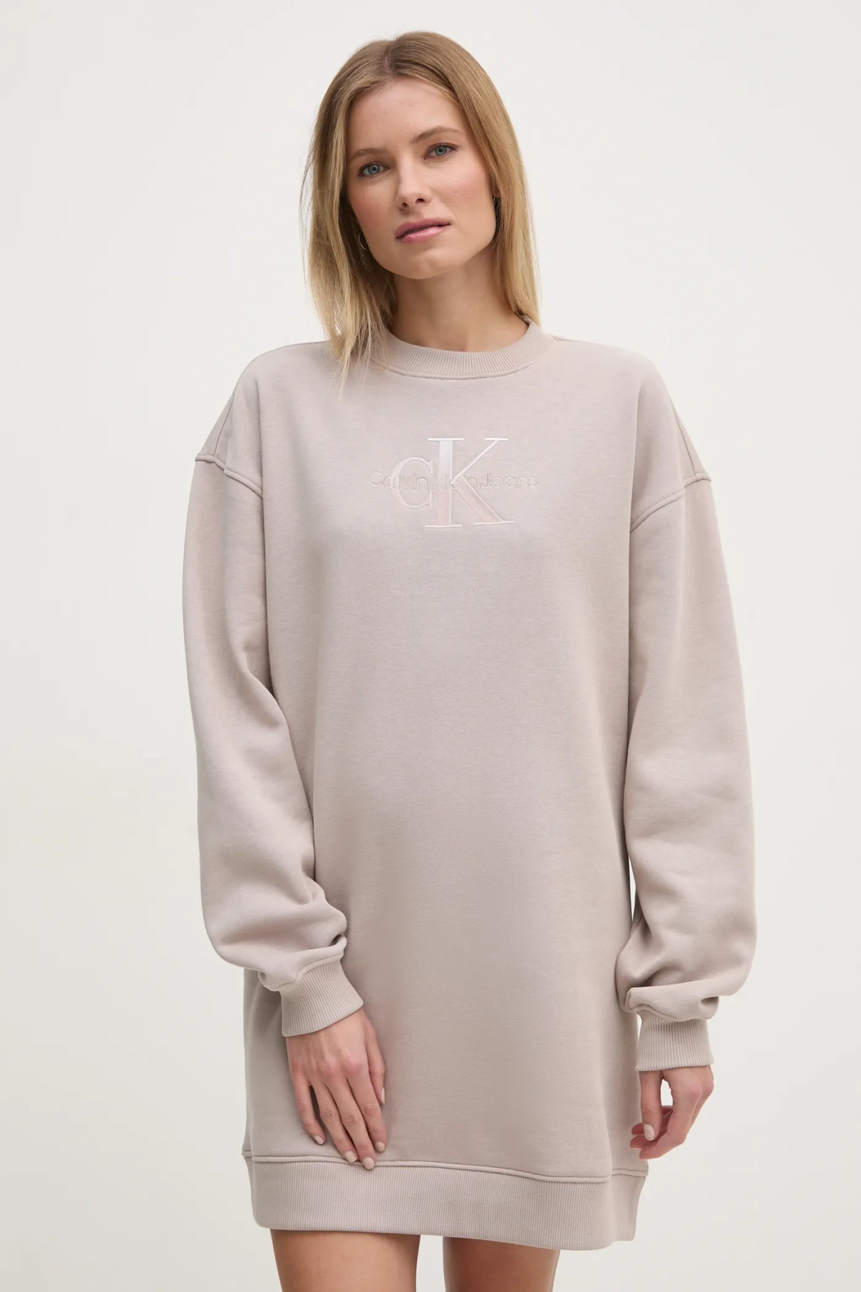 

Платье Calvin Klein Jeans, бежевый