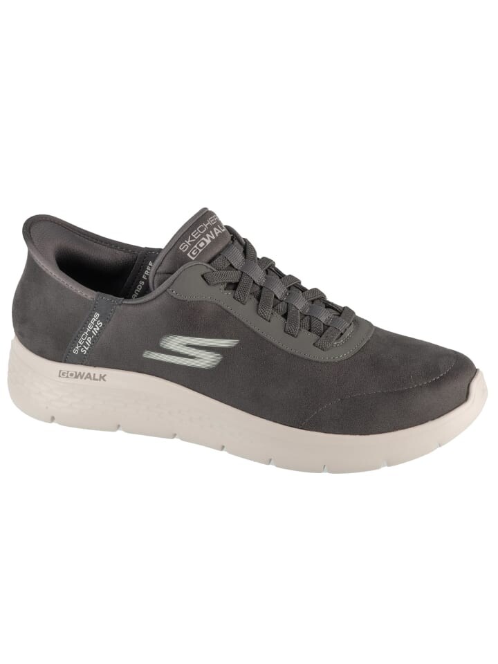 

Кроссовки на шнуровке Skechers Slip-Ins: GO Walk Flex - Smooth Motion, серый