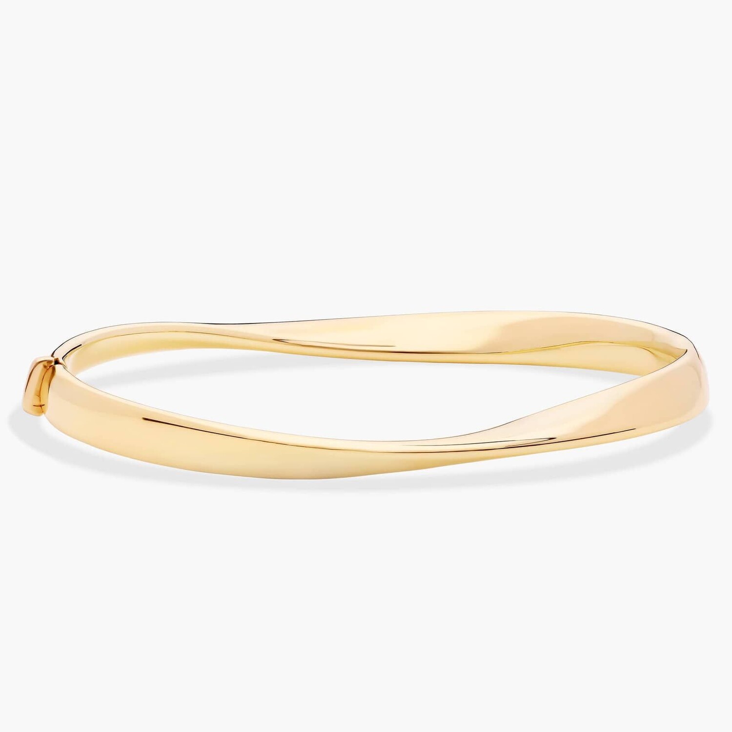 

Браслет Twist из итальянского желтого золота 14 карат Blue Nile