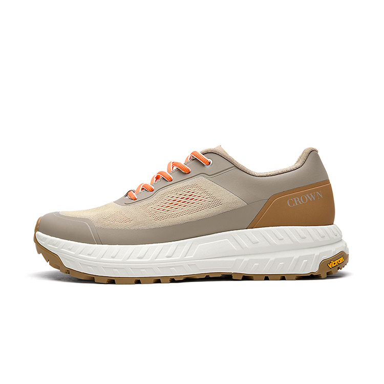 

CROWN Низкие уличные мужские туфли абрикос, цвет Apricot