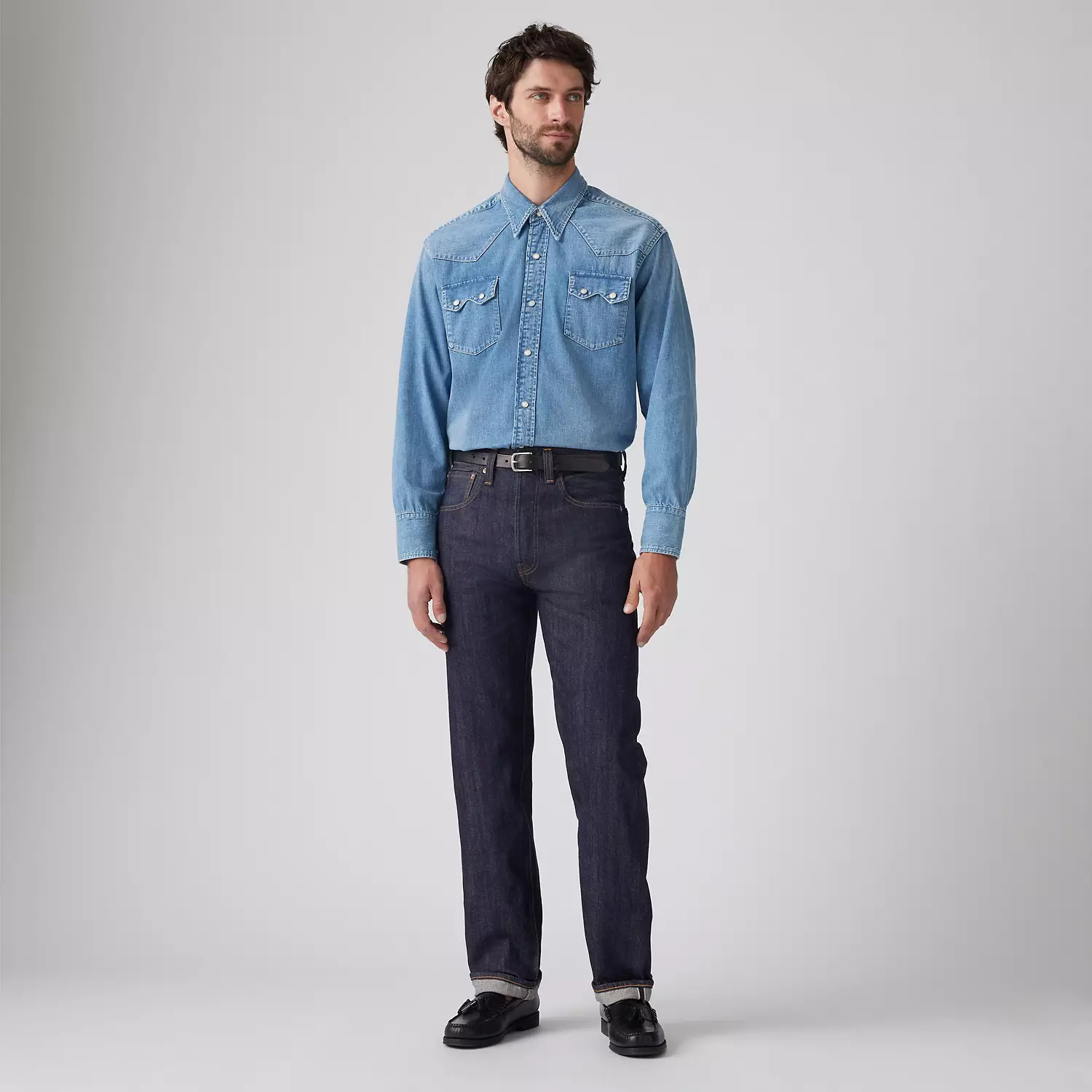 

1947 501 Оригинальные мужские джинсы Levi's, цвет LVC 1947 Organic Rinse - Dark Wash
