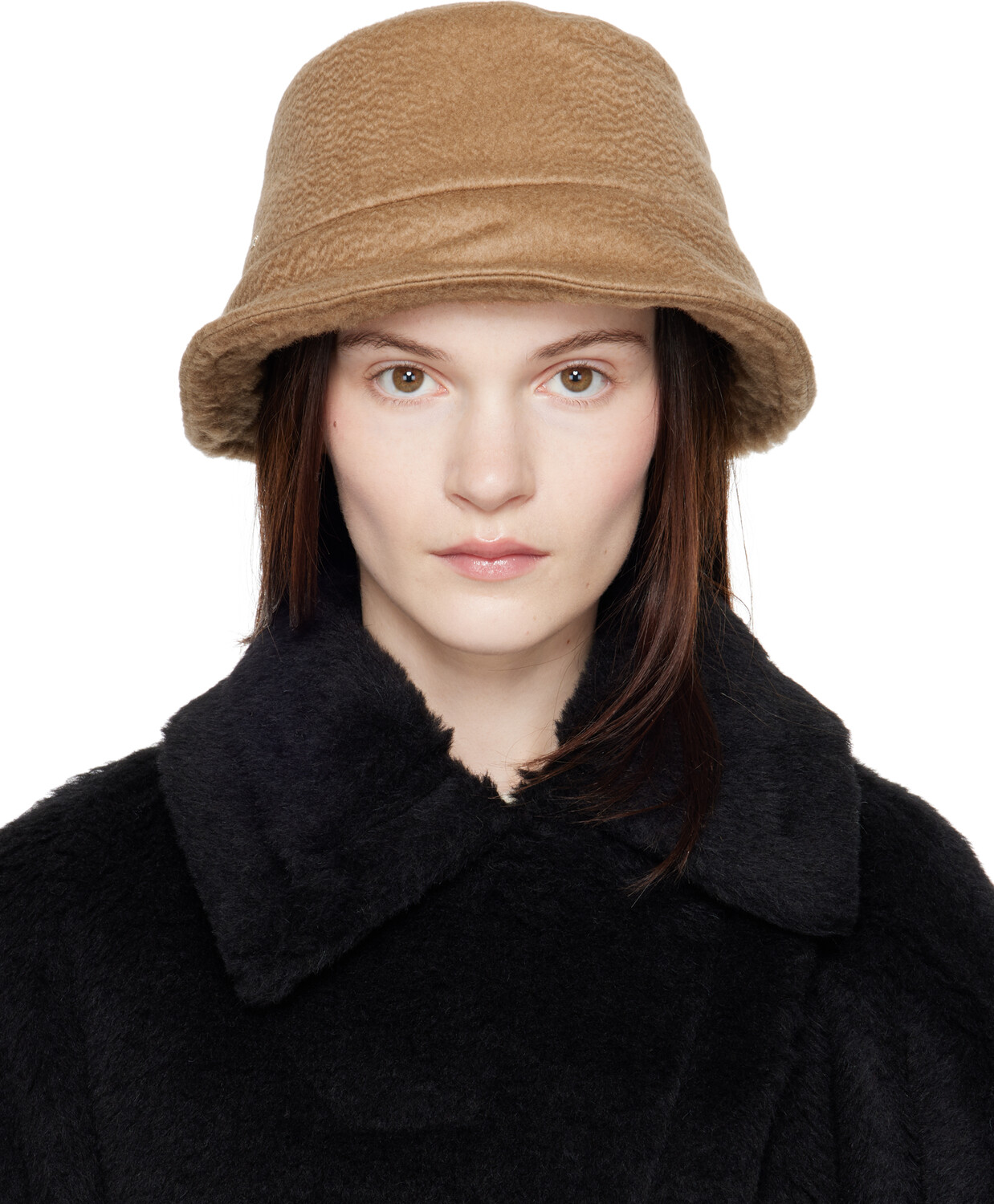 

Двусторонняя панама цвета загара Fiducia Max Mara