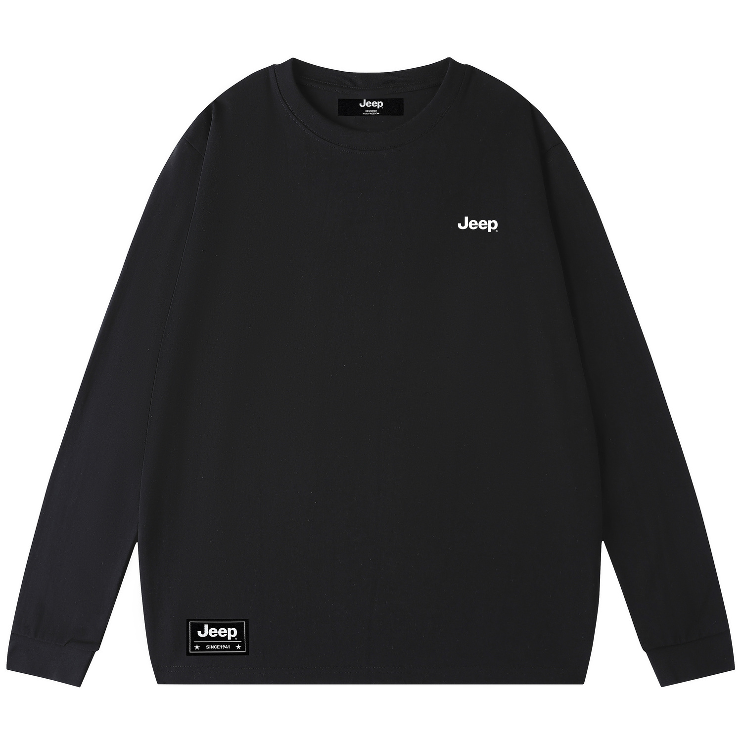 

Футболка унисекс Jeep, белая (вышивка улучшенная)