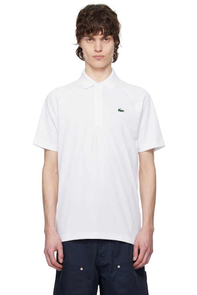 

Белая рубашка-поло для гольфа Regular Fit с защитой от ультрафиолета Lacoste