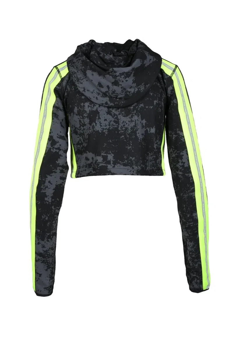 Техническая куртка - черно-серая DIESEL SPORT, Black — фото 2
