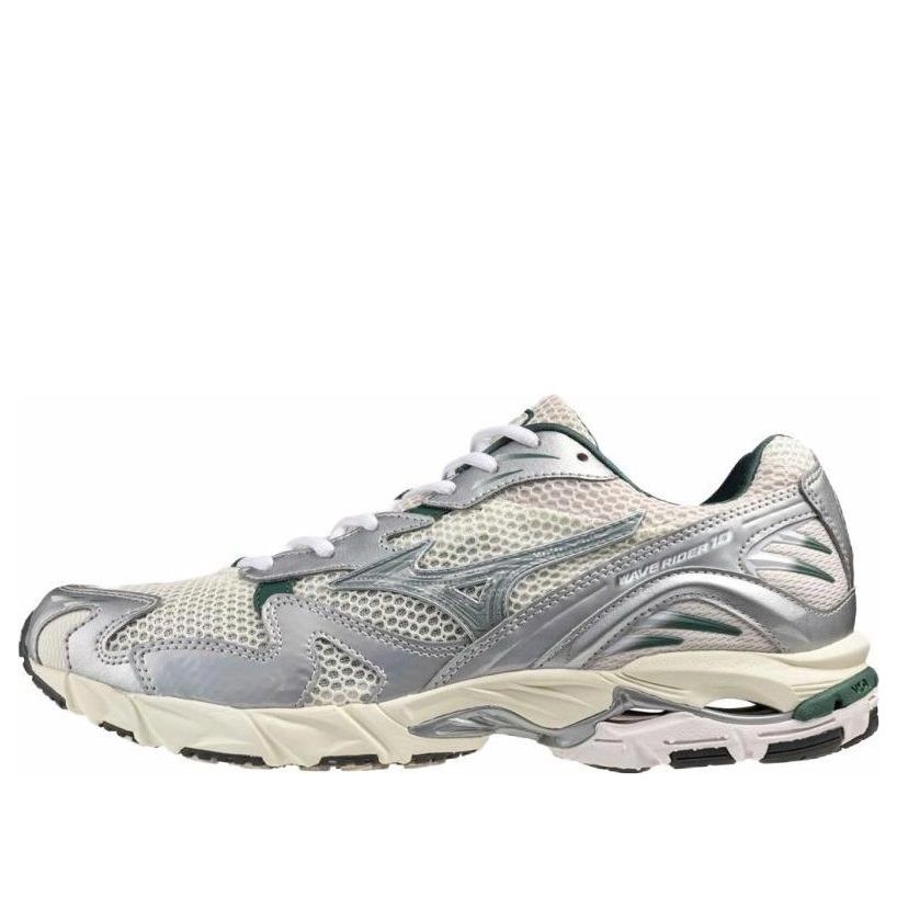 

Кроссовки Mizuno Wave Rider 10 'White Slate Bistro Green', серебряный
