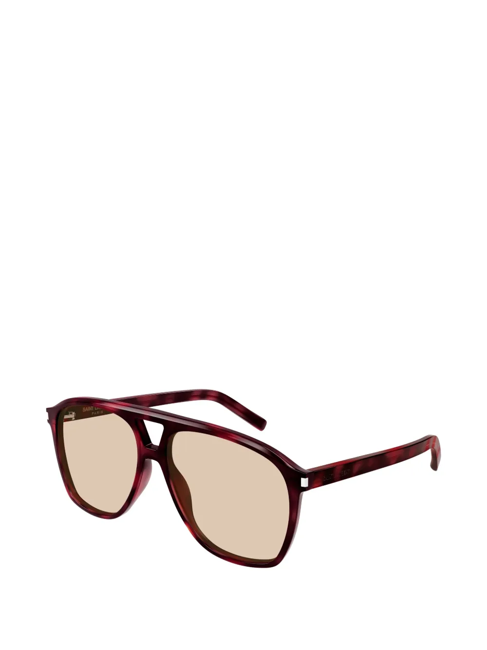 

Летные солнцезащитные очки Dune Saint Laurent, коричневый