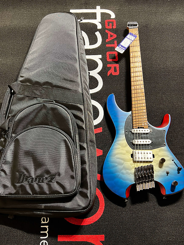 

Электрогитара Ibanez QX54QMBSM Electric Guitar - Blue Sphere Burst Flat