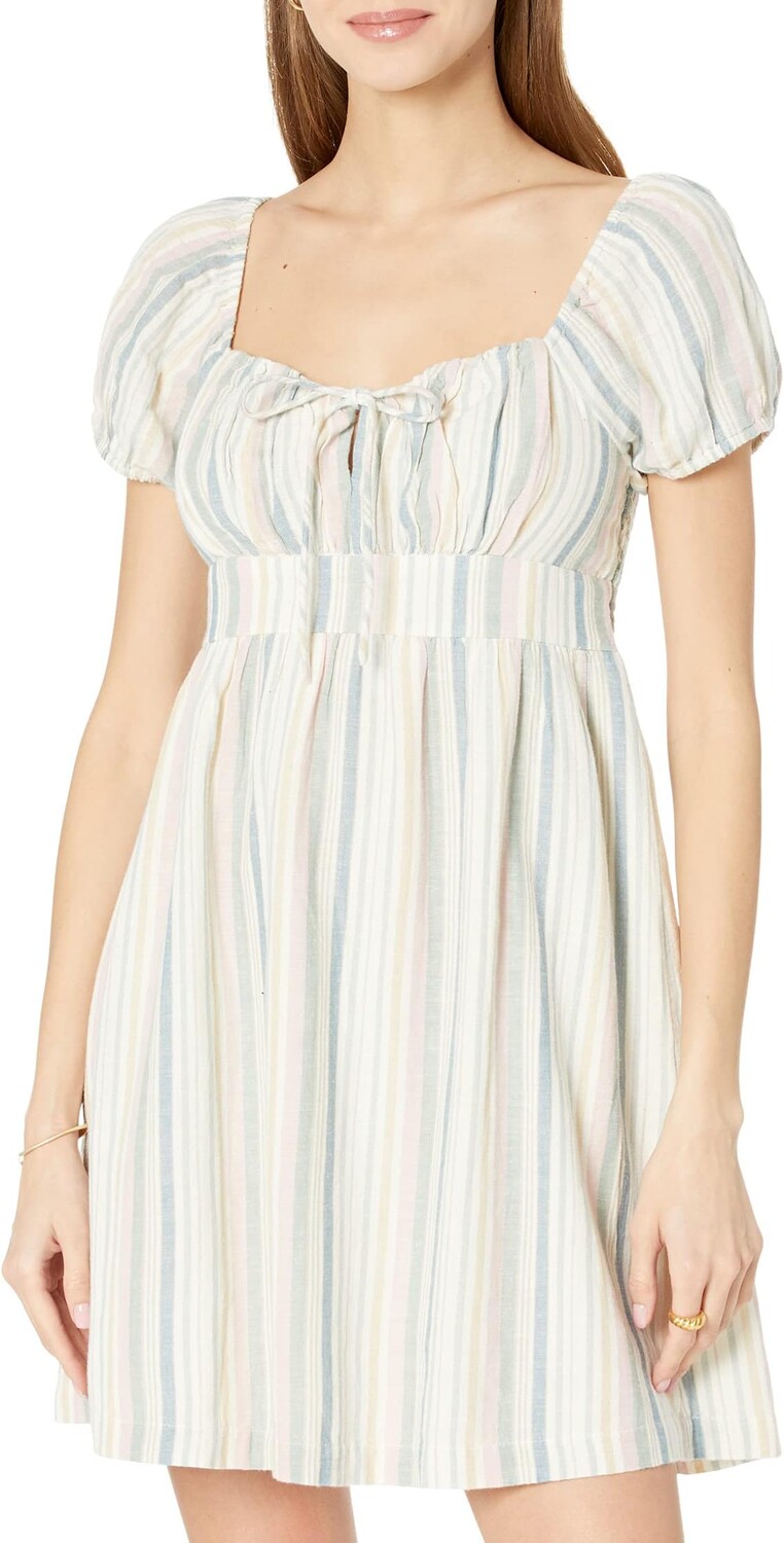 

Мини-платье Babydoll Lucky Brand, цвет Multi Stripe