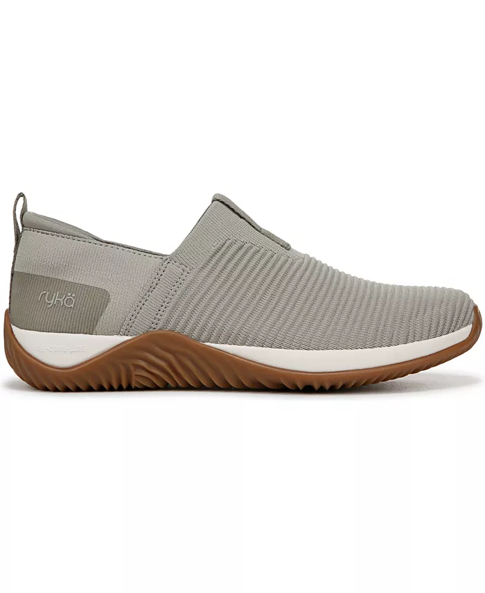 Женские эко-кроссовки Echo Knit на липучке Ryka, зеленый — фото 2