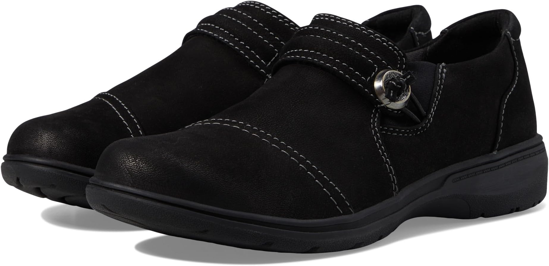 

Балетки Carleigh Pearl Clarks, цвет Black Nubuck