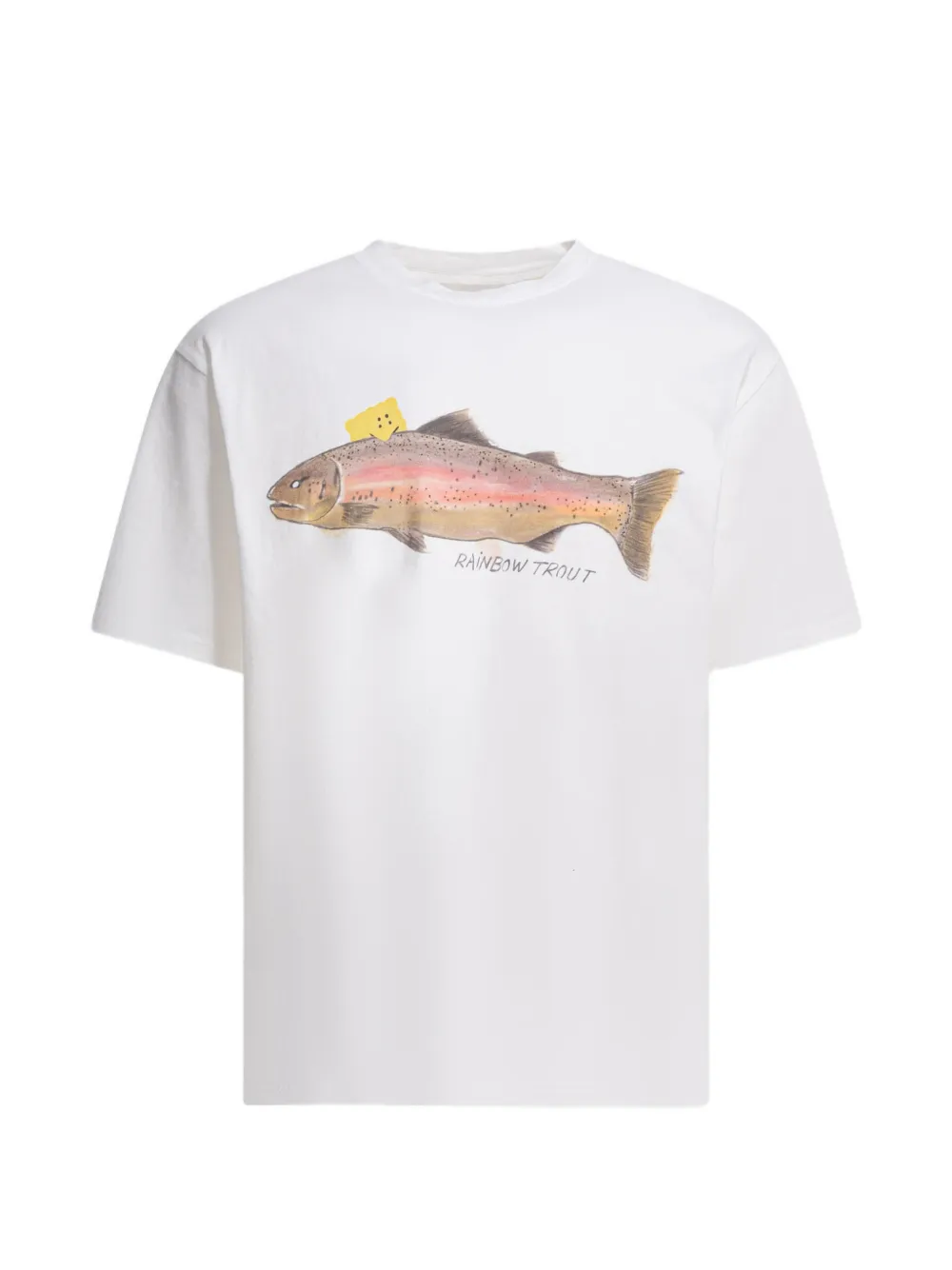 

Футболка с принтом Kapital, белый