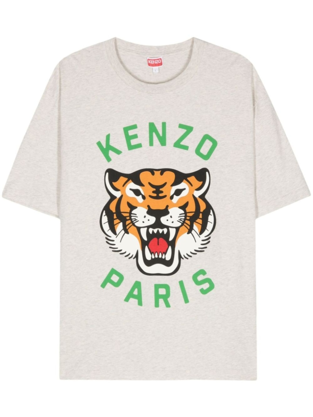 

Kenzo футболка Lucky Tiger, серый