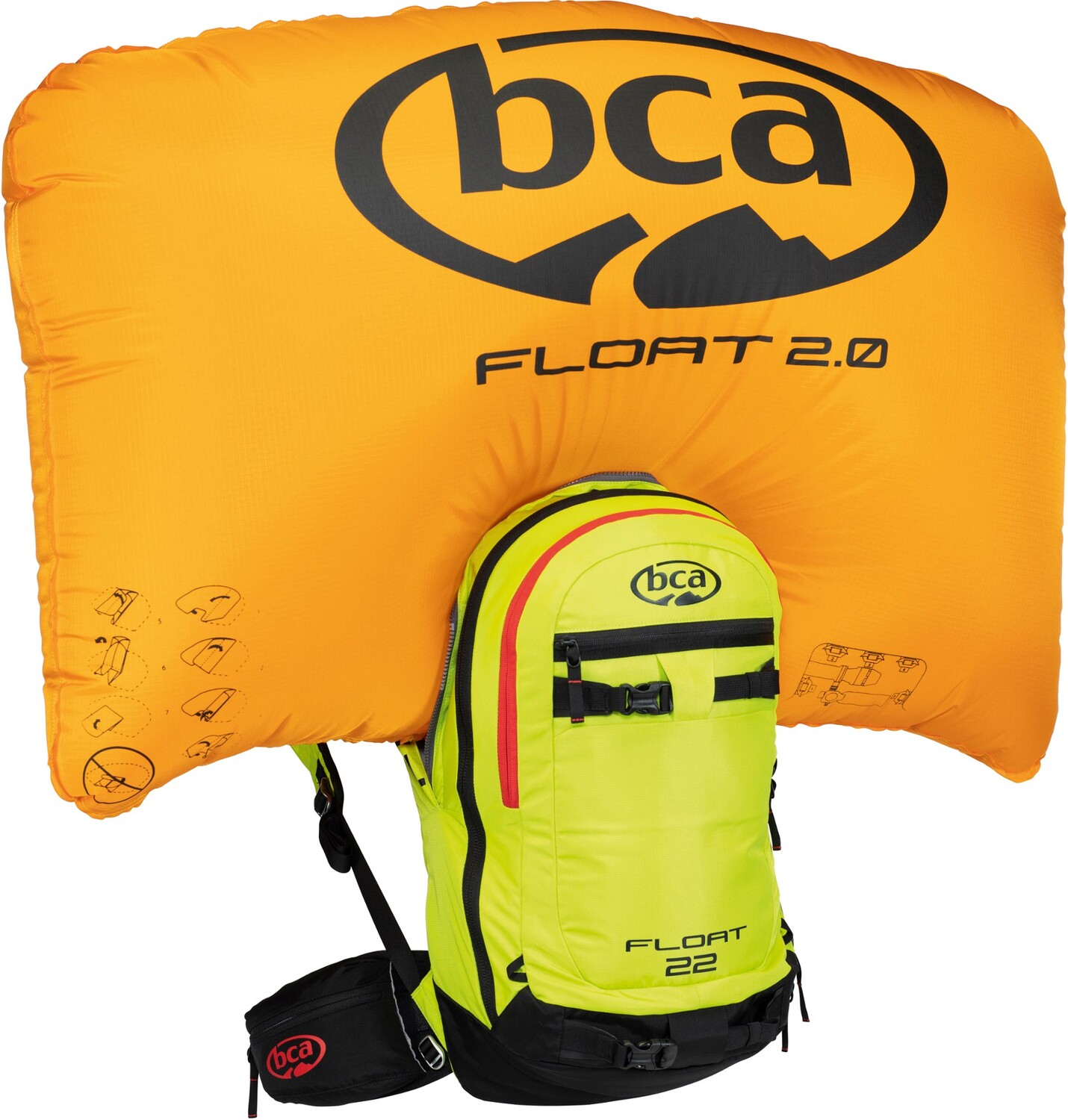 

Комплект лавинных подушек безопасности Float 22 Backcountry Access, зеленый