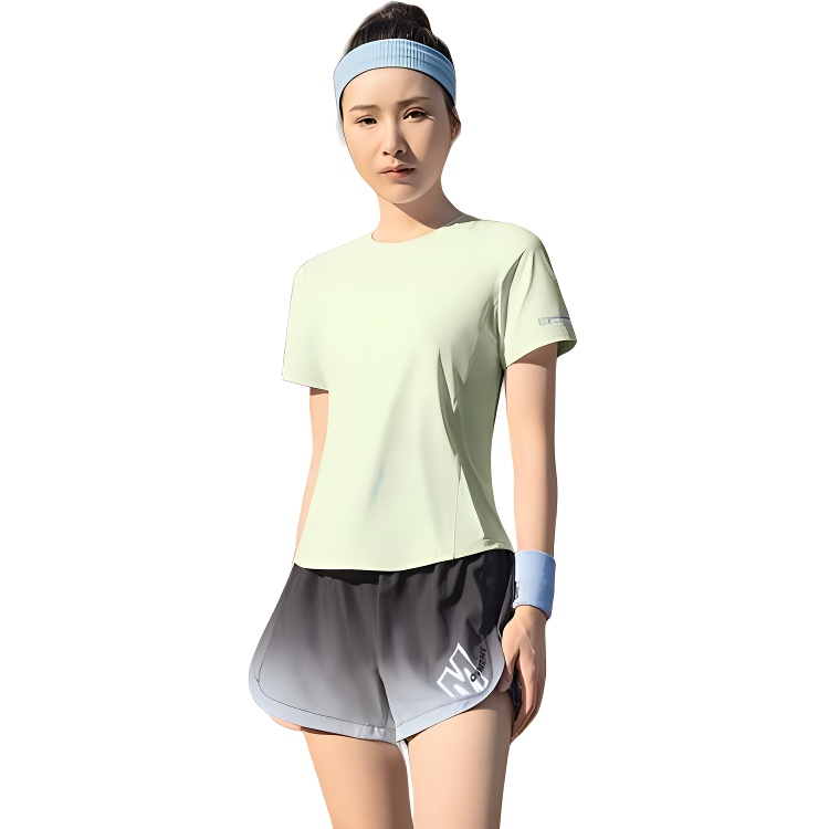 

361° Футболка для йоги женская pea green