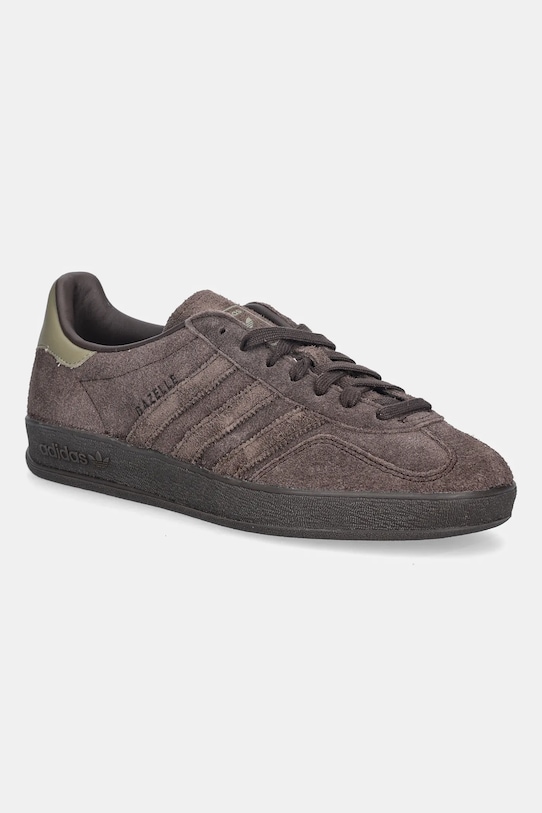 

Замшевые кроссовки Gazelle Indoor Adidas Originals, коричневый