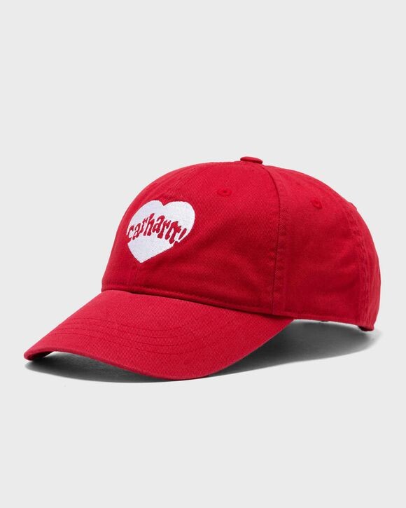 

Бейсболка Carhartt Wip Amour Cap, цвет tuscany / white
