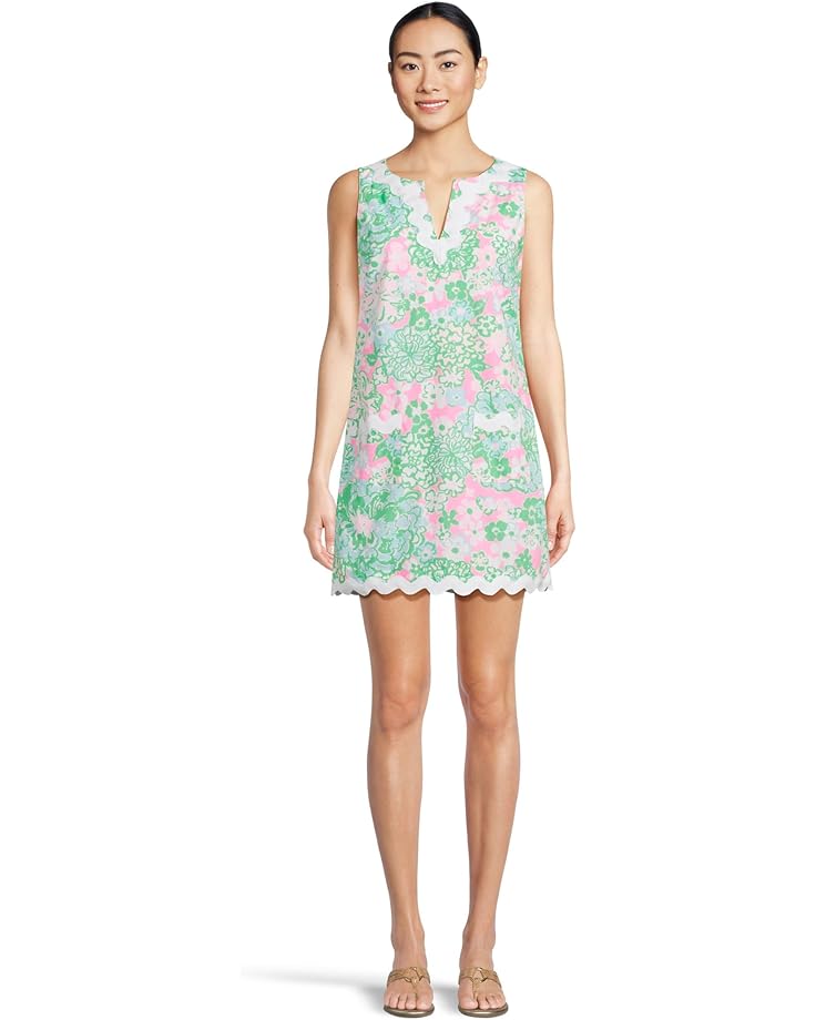 

Платье Lilly Pulitzer Romey Shift Romper, цвет Multi Plumes In Bloom