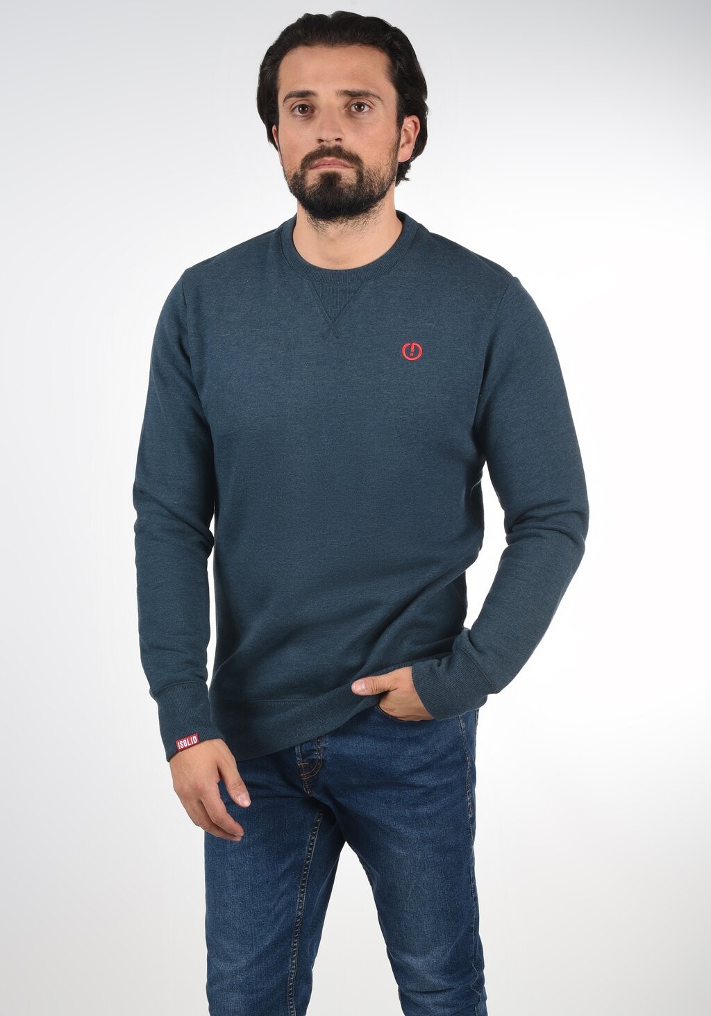 

Толстовка SDBENN Solid, цвет blue melange