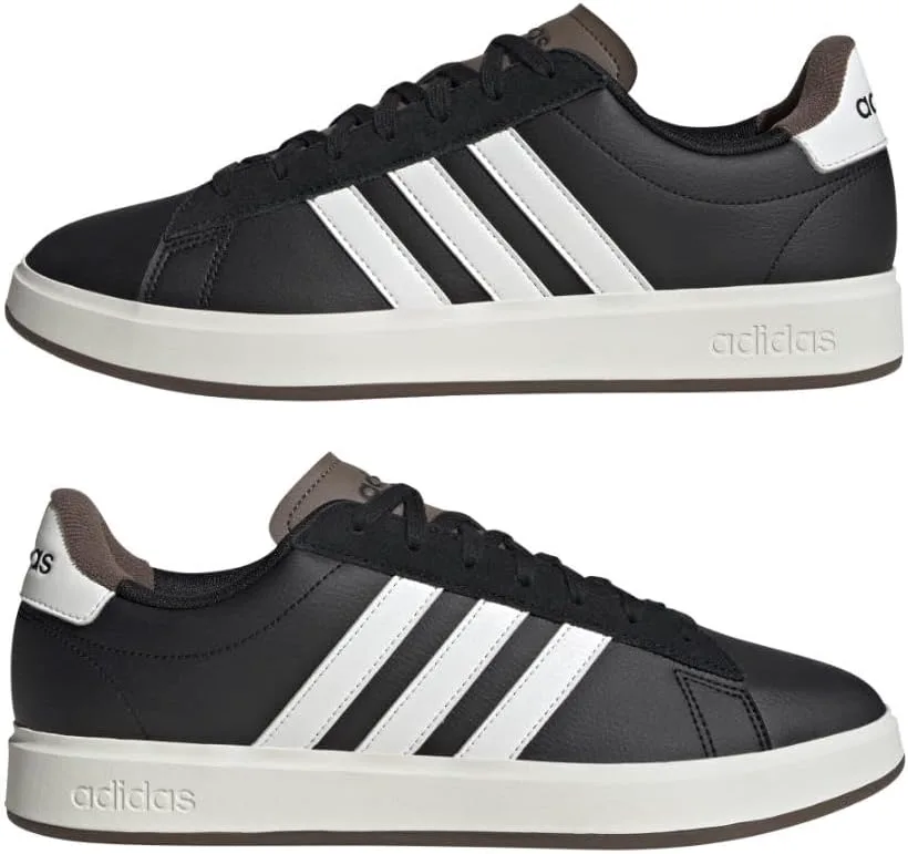 Мужские кроссовки Adidas Grand Court 2.0, черный/белый — фото 4