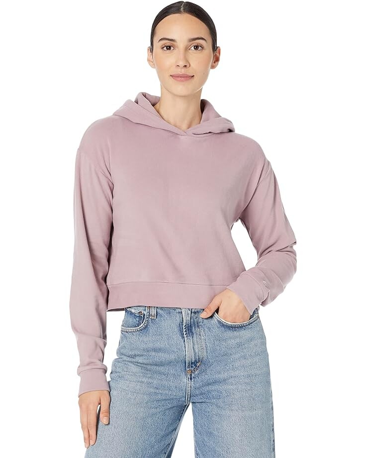 

Худи tentree Luxe Cropped, цвет Lilac Chalk