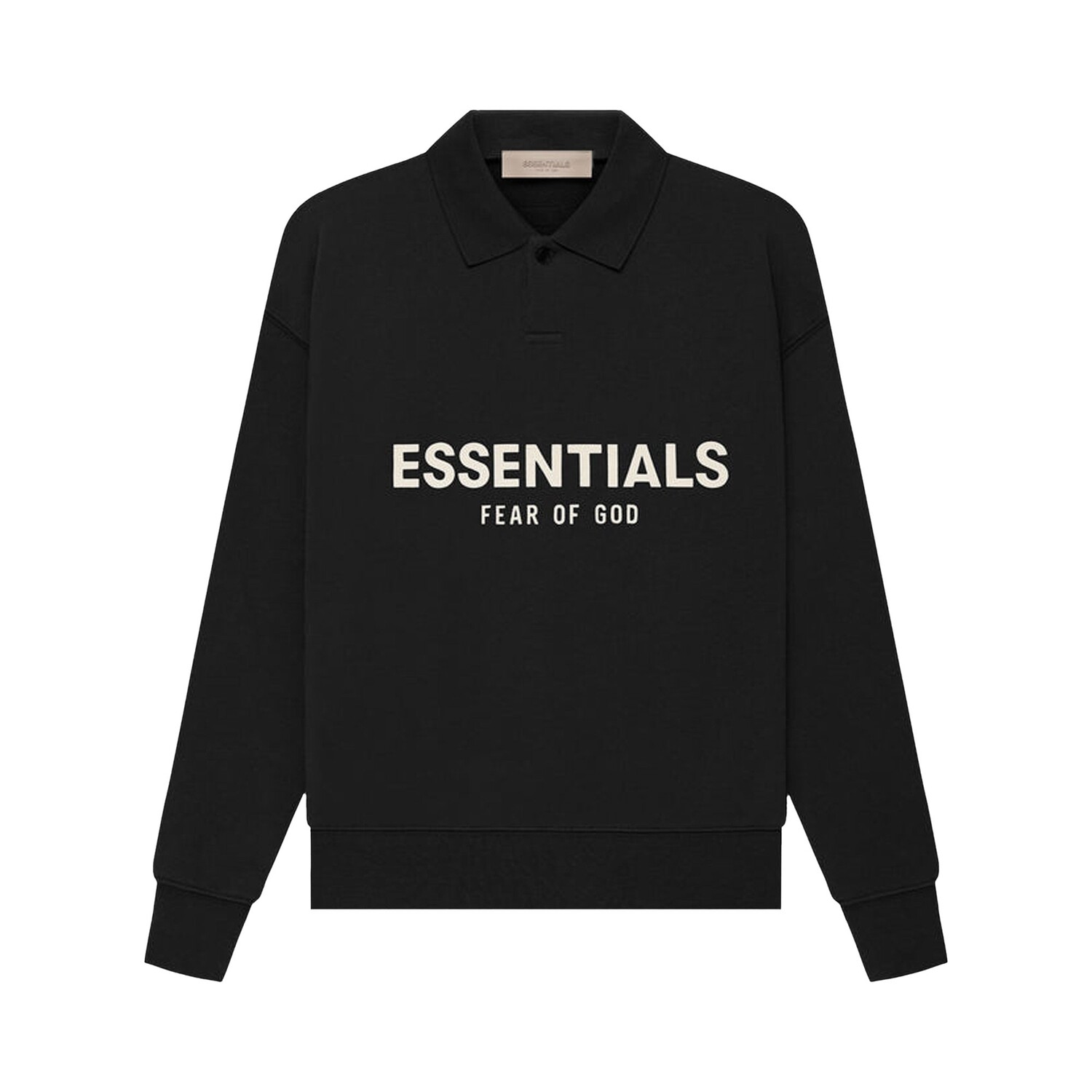 

Футболка-поло с длинными рукавами Fear of God Essentials Kids Essentials Stretch Limo