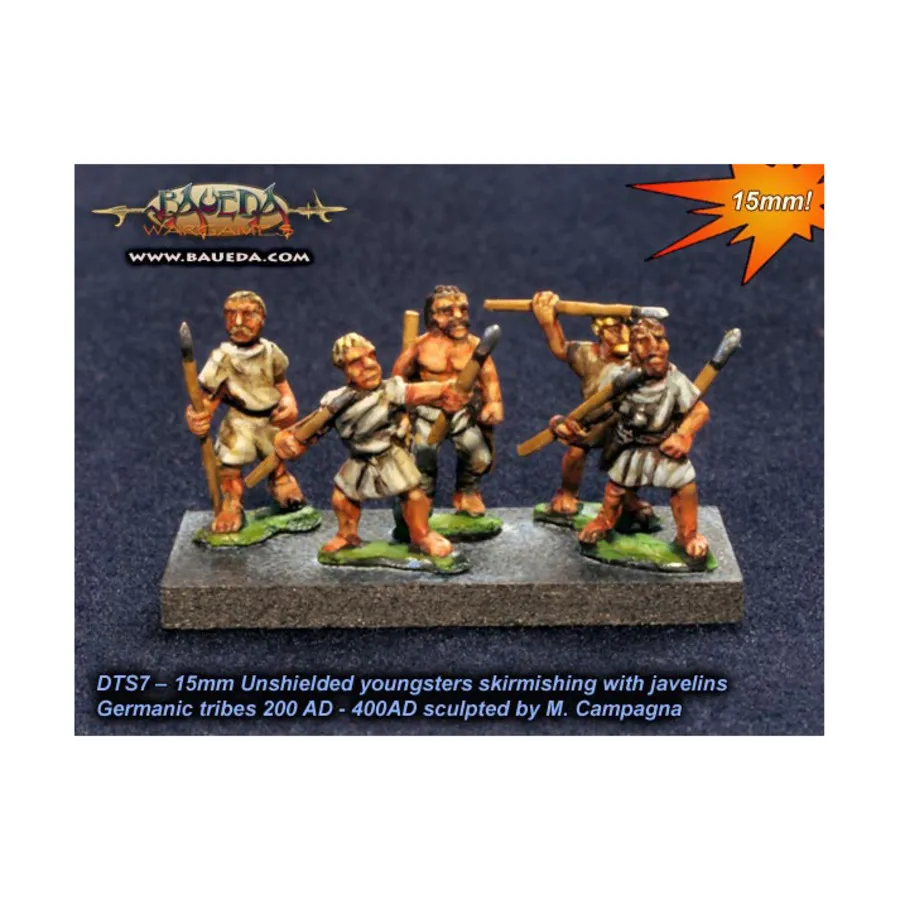 

Юные застрельщики, Historical Miniatures - Early Germans (15mm) (Baueda)